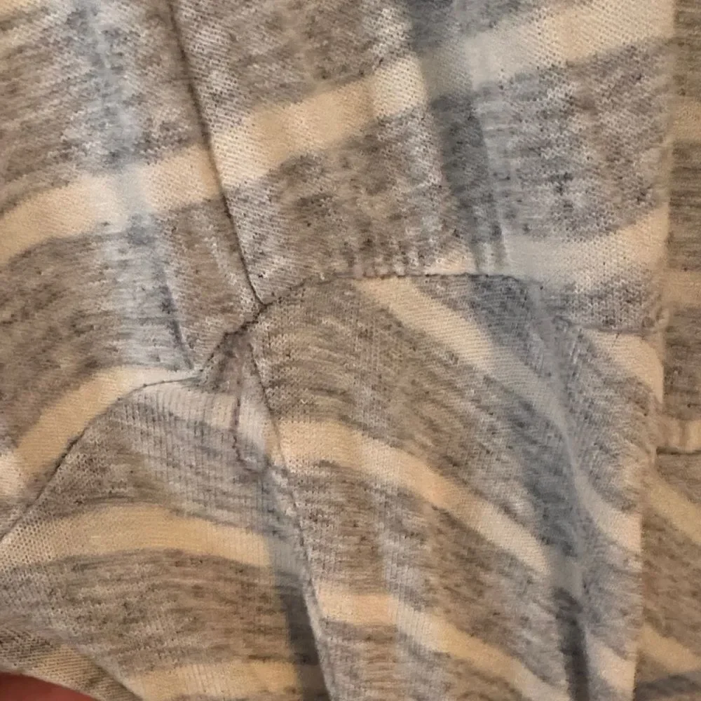 Mexx Grey casual Striped Dress with Tie Waist - Picture 5 of 5
